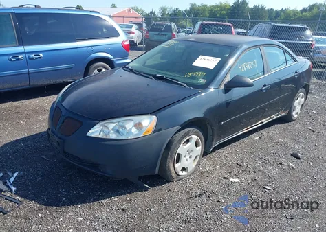 2007 Pontiac G6 Value Leader z USA, uszkodzony, nr VIN 1G2ZF58B774137727